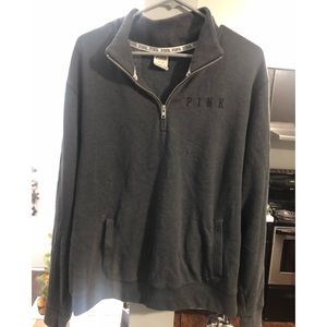 VS PINK half zip
